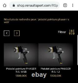Pistolet Peinture SATA Jet 5000 B Hvlp Wsb Phaser Série Limitée Renault Sport