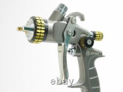 Pistolet Pulvérisateur ATOM X20 HVLP pour Finition Pro en Peinture Automobile + Lampe GunBudd GRATUITE