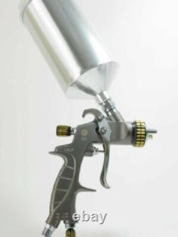 Pistolet Pulvérisateur ATOM X20 HVLP pour Finition Pro en Peinture Automobile + Lampe GunBudd GRATUITE
