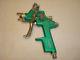 Pistolet Pulvérisateur De Peinture Vert-foncé Anodisé Pneumatique De Sarcelle De Sata Klc Hvlp Avec 1,7 Bout