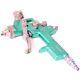 Pistolet Vert Turquoise Anodisé Pneumatique Turbo De Sata Klc Hvlp 1.7 Embout