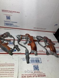 Pistolet à peinture 3Binks AA1500 HVLP assisté par air. Pointe de fluide 015 motif de 12-14 pouces