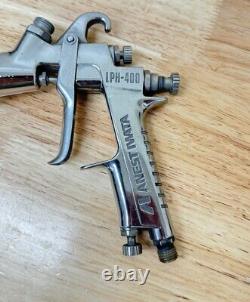 Pistolet à peinture ANEST IWATA LPH400-LV4 Extreme Series HVLP à gravité 400LV 1.6 C