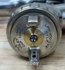 Pistolet à peinture ANEST IWATA LPH400-LV4 Extreme Series HVLP à gravité 400LV 1.6 C