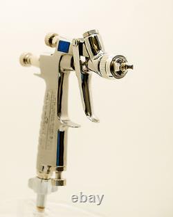 Pistolet à peinture ANEST IWATA LPH-80-124G 1.2mm HVLP avec godet PCG-2D-1 et manomètre d'air LPH80
