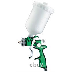 Pistolet à peinture Astro Pneumatic EuroPro forgé HVLP 1,3 mm avec godet en plastique
