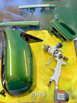 Pistolet à peinture Atom Mini X16 HVLP Pro pour la finition automobile avec GunBudd GRATUIT