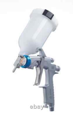 Pistolet à peinture Atom Mini-X9 HVLP à alimentation par gravité avec GUNBUDD LIGHT GRATUIT