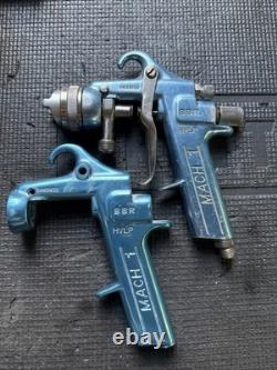 Pistolet à peinture Binks Mach 1 HVLP BBR 066827 et buse 90P 18 PSI USA