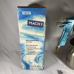 Pistolet à peinture Binks Mach 1 SL HVLP Modèle MACH1 98-1130 Un quart