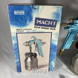Pistolet à peinture Binks Mach 1 SL HVLP Modèle MACH1 98-1130 Un quart