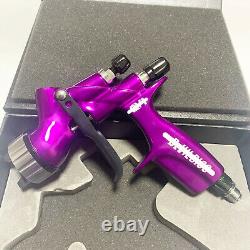 Pistolet à peinture CV 1 Car avec buse de 1,3 mm Purple CV1 pistolet de pulvérisation HVLP pour Devilbiss