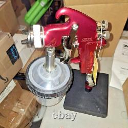 Pistolet à peinture DeVilbiss EXL-520 S HVLP à aspiration avec ensemble de gobelets 3M/Graco PPS