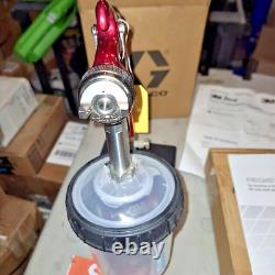 Pistolet à peinture DeVilbiss EXL-520 S HVLP à aspiration avec ensemble de gobelets 3M/Graco PPS