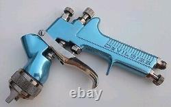 Pistolet à peinture Devilbiss GTI W 1.3 avec casquette d'air 115 HVLP et gobelet / pot de pistolet tout neuf