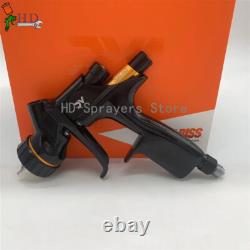 Pistolet à peinture HVLP 1.3 avec godet de 600 ml pour vernis/primer automobile noir Devilbiss