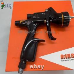 Pistolet à peinture HVLP 1.3 avec godet de 600 ml pour vernis/primer automobile noir Devilbiss