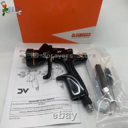 Pistolet à peinture HVLP 1.3 avec godet de 600 ml pour vernis/primer automobile noir Devilbiss
