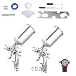 Pistolet à peinture HVLP 1,3 mm 1,8 mm Spray Air Efficace M