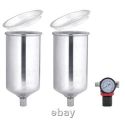 Pistolet à peinture HVLP 1,3 mm 1,8 mm Spray Air Efficace M