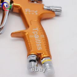 Pistolet à peinture HVLP Pro TE20 buse de 1.3mm pistolet à peinture à base d'eau pistolet à pulvériser à air neuf