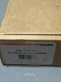 Pistolet à peinture HVLP à alimentation sous pression Devilbiss EXL-520P-14 / Neuf dans la boîte