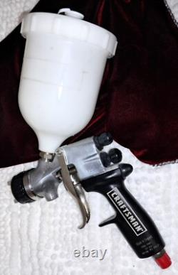 Pistolet à peinture HVLP à gravité Craftsman par DeVilbiss, buse Aircap n° 3, pointe HVLP