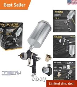 Pistolet à peinture HVLP série PRO-44 Master Elite haute performance avec buse de 1,3 mm