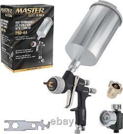Pistolet à peinture HVLP série PRO-44 Master Elite haute performance avec buse de 1,3 mm