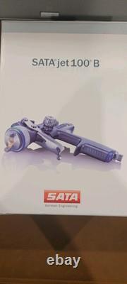 Pistolet à peinture SATA jet 100 B F HVLP buse 1.9 avec godet