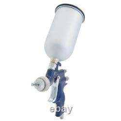 Pistolet à peinture Sharpe 253437 Razor Primer 1,5 mm, pistolet HVLP avec une capacité de 23 onces