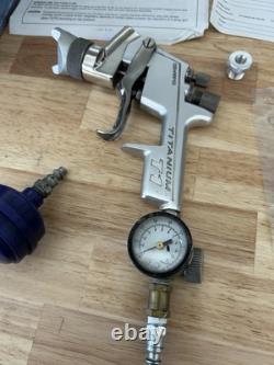 Pistolet à peinture Sharpe Titanium T1-HVLP TI. Utilisé quelques fois. BIEN.