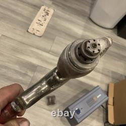 Pistolet à peinture à gravité HVLP Snap On 1,3 mm rouge Saber BF813 fabriqué aux États-Unis