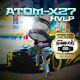 Pistolet à Peinture Auto Atom X27-hvlp Avec SystÈme D'Éclairage Ultra LÉger Gunbudd Gratuit