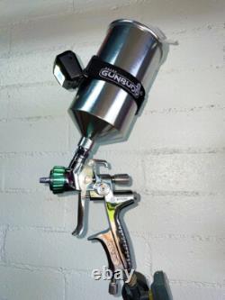 Pistolet à peinture gravité HVLP ATOM X27 pour base/vernis + GunBudd Light gratuit