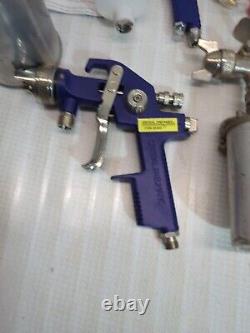 Pistolet à peinture par pulvérisation Star Astro Hvlp01 Central Pneumatic Lot de pièces tel quel