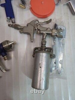 Pistolet à peinture par pulvérisation Star Astro Hvlp01 Central Pneumatic Lot de pièces tel quel