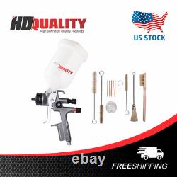 Pistolet à peinture professionnel HDQ HVLP / PISTOLET À PEINTURE + KIT DE NETTOYAGE 2,00 mm
