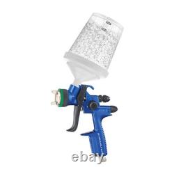 Pistolet à pulvériser SATA 1010925 SATA jet 1500 B SoLV 1.3 HVLP, bleu anodisé