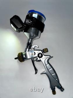Pistolet de peinture automobile HVLP ATOM Mini X16 + lampe GunBudd gratuite