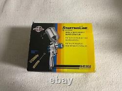 Pistolet de pulvérisation DevilBiss StartingLine 802405 HVLP à alimentation par gravité pour détails et retouches