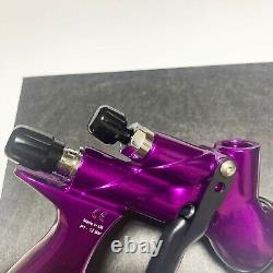 Pistolet de pulvérisation HVLP Purple CV1 avec buse de 1,3 mm et réservoir de 600 ml pour peinture de voiture Devilbiss