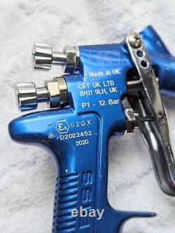 Pistolet de pulvérisation HVLP compact DeVilbiss MINI 1.2 mm HS1, identique au SRi Pro (Gun24)
