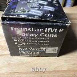 Pistolet de pulvérisation Transtar Hvlp 1,3 mm Gravity Feed Gun #6613