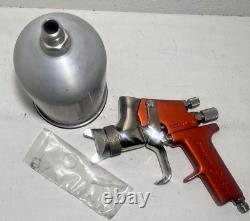 Pistolet de pulvérisation à alimentation par gravité Snap On Saber HVLP 1.3 mm et godet en aluminium à alimentation par gravité