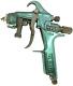 Pistolet De Pulvérisation D'air Binks Mach 1sl Hvlp, Sans Buse, Débit Réglable, Utilisé (aa3)