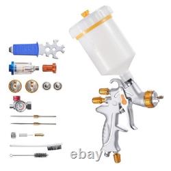 Pistolet de pulvérisation d’air HVLP à 3 buses 600 ml pour automobile