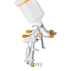 Pistolet de pulvérisation d’air HVLP à 3 buses 600 ml pour automobile