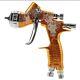 Pistolet De Pulvérisation De Peinture Automobile Hvlp 1.3mm à Alimentation Par Gravité En Noir