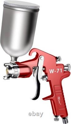 Pistolet de pulvérisation efficace pour peinture, buse en acier inoxydable de 1,5 mm et capacité de 400 cc